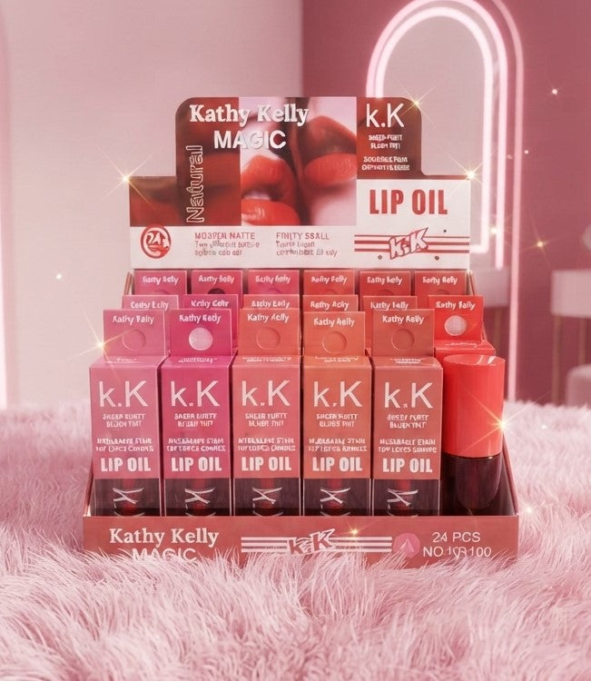 TINTA HIDRATANTE PARA LABIOS K.K 24 PZ KS100