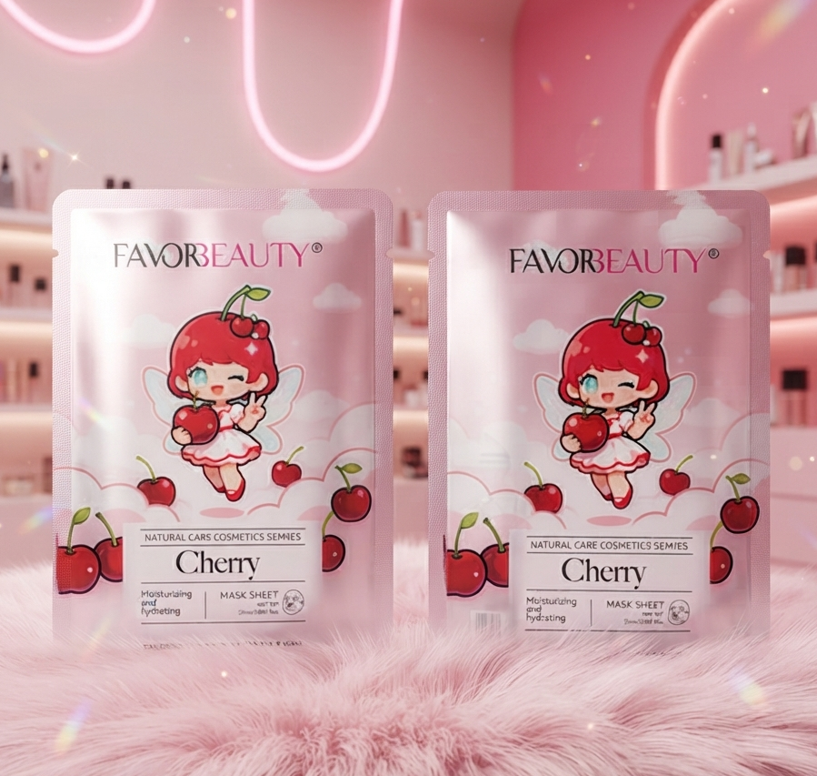 MASCARILLA DE TELA CERECITAS 10 PZ B5642