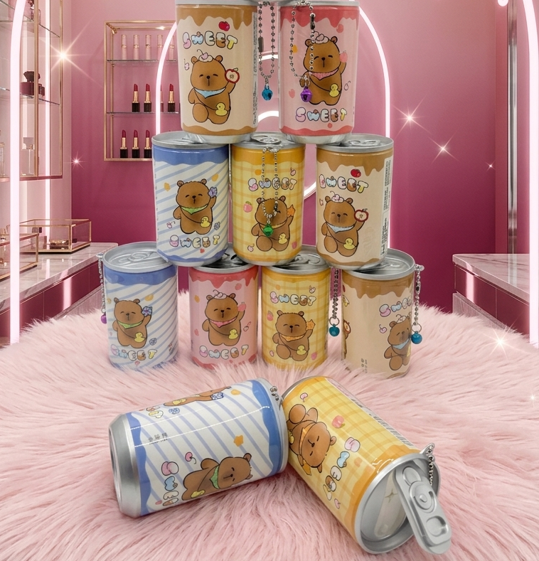 LATITAS TOALLITAS DESMAQUILLANTES CAPIBARA 12 PZ JB30055
