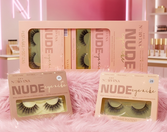 PESTAÑAS POSTIZAS NUDE 10 PZ FE4389