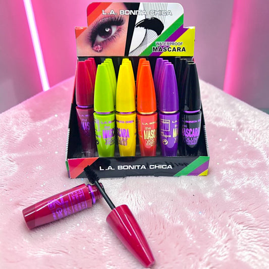 MASCARA DE PESTAÑAS L.A. BONITA CHICA 24 PZ H06