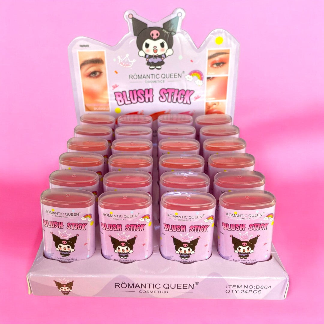 Rubor en Barra Romantic Queen Rubor Kuromy 24 PCS B804