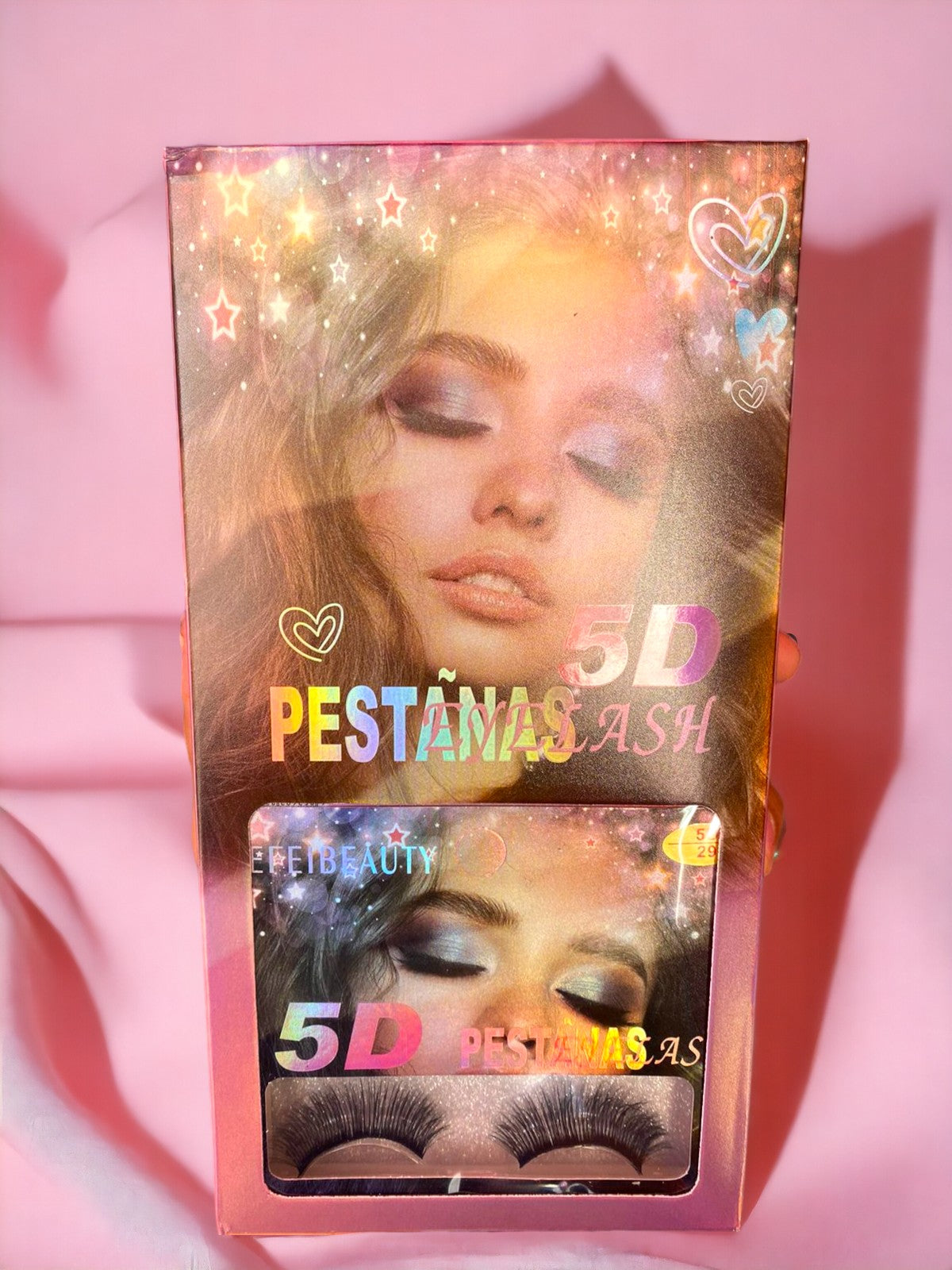 Pestañas Eyelash 5D 12 PCS JF54