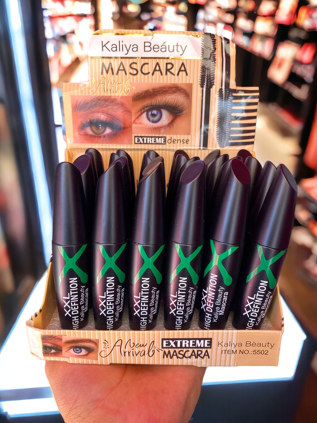 Rimel Mascara de pestañas Kaliya Beauty 24 PCS 5502.