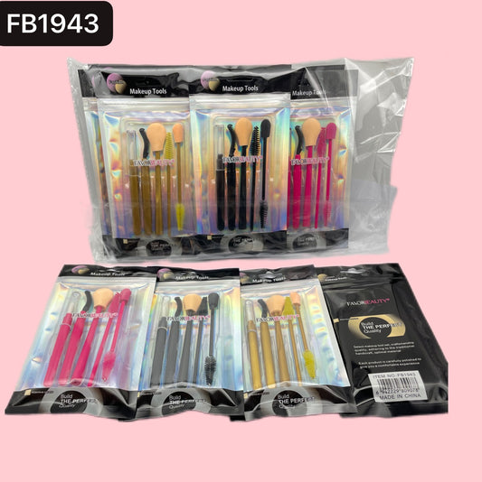 Set De Brochas 12 PCS Colores FB1943