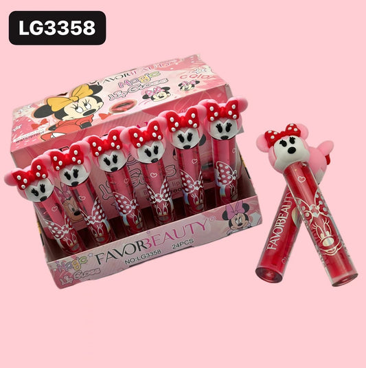 Lip Gloss Magico Minny 24 PCS LG3358