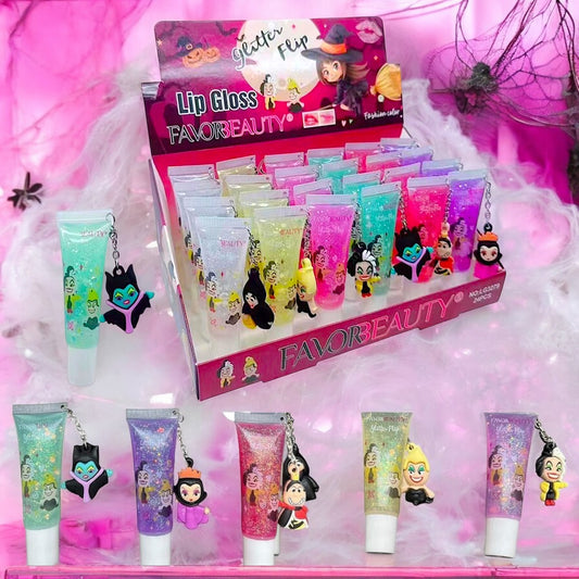 Lip Gloss Villanas De Disney 24 PCS LG3279.