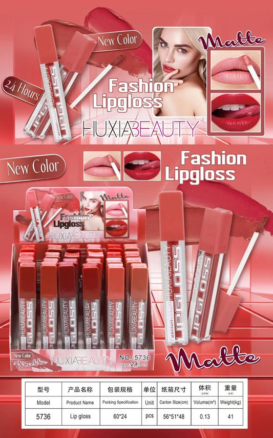 TINATA MATTE FASHION HUXIA 24 PCS 5736