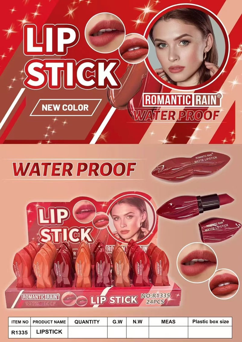 LABIAL EN BARRA EN FORMA DE LABIOS 24 PCS R1335