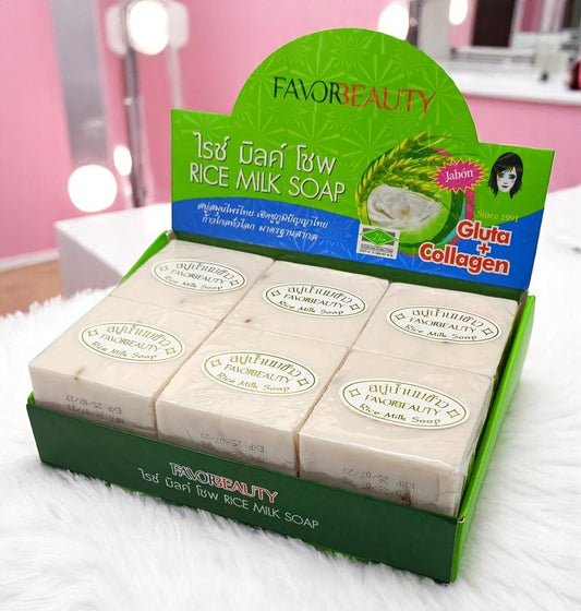 JABON DE ARROZ 12 PCS R015
