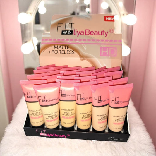 MAQUILLAJE LIQUIDO MATTE FONNELES 24 PCS ZY1105