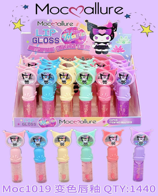 LIP GLOSS DE KUROMY 24 PCS MOC1019