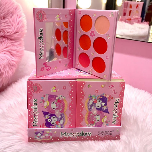 PALETA DE RUBOR KUROMY Y SUS AMIGOS 1 PC 005