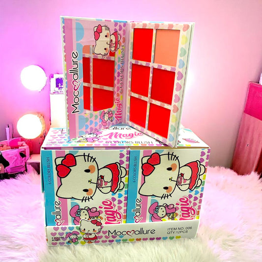 PALETA DE RUBOR DE HELLO KITY 1 PC 006