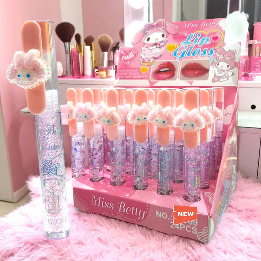 LIP GLOSS DE MELODY MISS BETTY 24 PCS L3743