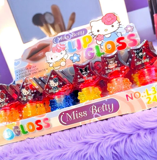 TINTA DE AGUA HELLO KITTY 24PZS L3533