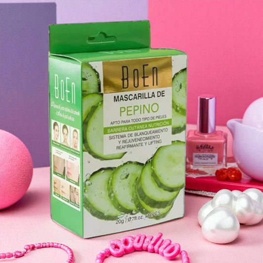 MASCARILLA DE PEPINO 10 PCS MC1010
