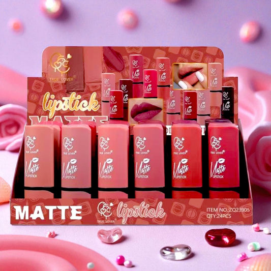 LABIAL EN BARRA MATTE 24 PCS 23905
