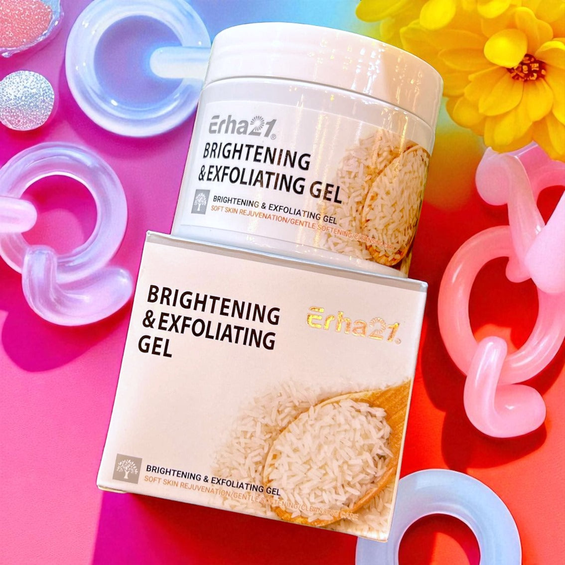 GEL EXFOLIANTE DE ARROZ 1PZ EA010