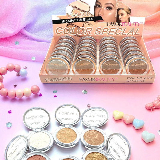 ILUMINADOR  FASHION 24 PCS 6707