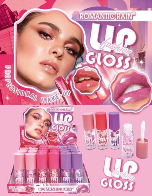 LIP GLOSS ROMANTIC RAIN 24 PCS R2567