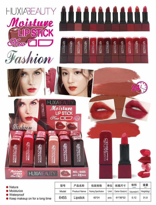 LABIAL EN BARRA 24 PCS MATTE 6455