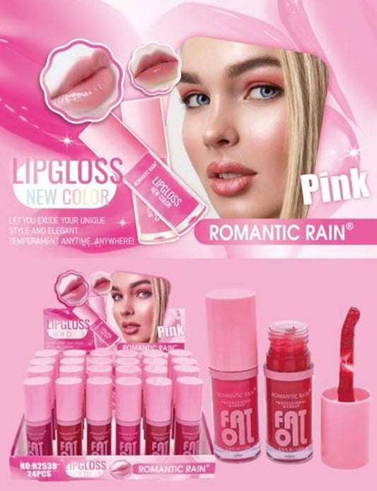 LIP GLOSS ROMANTIC RAIN LIQUIDO 24PZS R2538