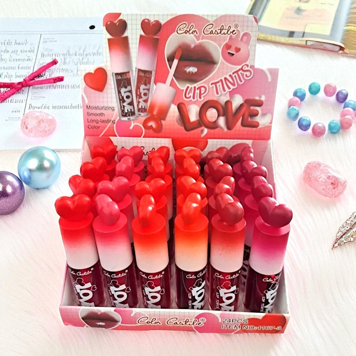 TINTA DE AGUA LOVE NORVINA 24PZS LT4143