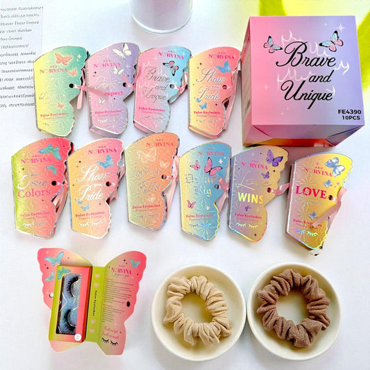PESTAÑAS CUTE DE HADAS SUPER BONITAS 10 PCS FE4390.