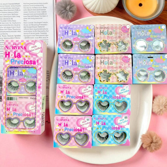 PESTAÑAS NORVINA OLA PRECIOSA 10 PCS FE5351