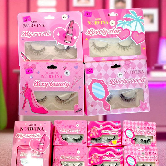 PESTAÑAS LOVELY STAR 10 PCS FE4365