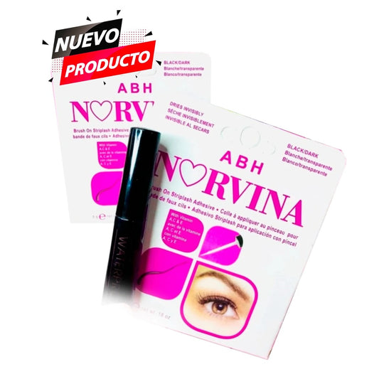 PEGAMENTO NEGRO NORVINA BROCHA 10 PCS NG3909