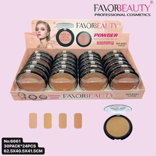 POLVO COMPACTO 24 PCS 6661.
