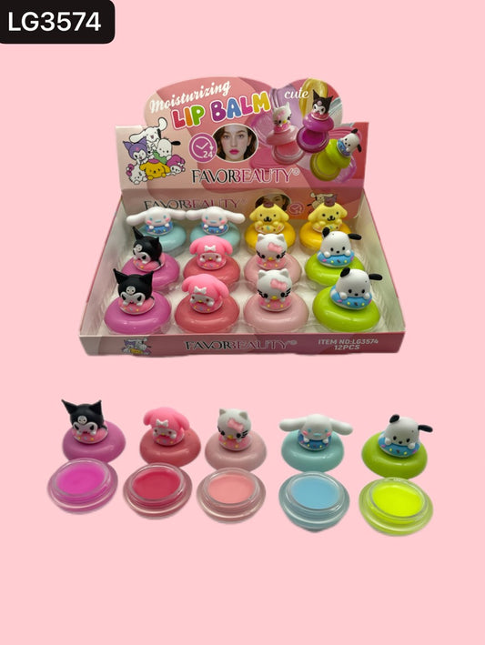 BALSAMO DE PERSONAJES BONITOS 12 PCS LG3574