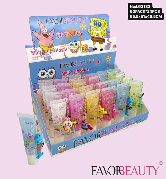LIP GLOSS DE BOB ESPONJA 24 PCS LG3133
