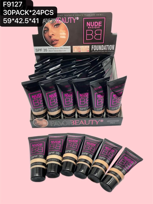 MAQUILLAJE LIQUIDO BB NUDE 24 PCS F9127