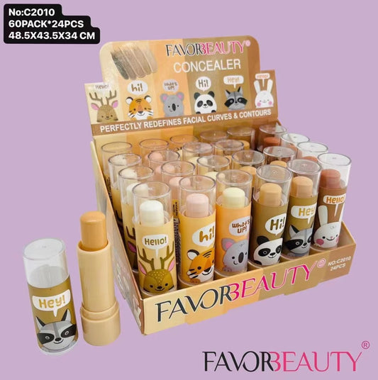 CORRECTOR EN BARRA DE ANIMALITOS 24 PCS C2010
