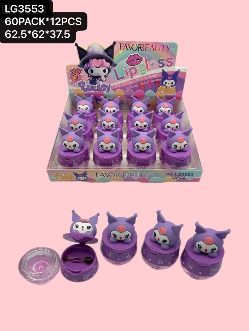 LIP GLOSS KUROMY 12 PCS  LG3553