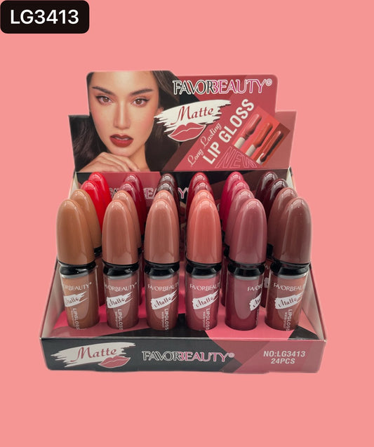 LABIAL MATTE GLOSS MATTE 24 PCS LG3413