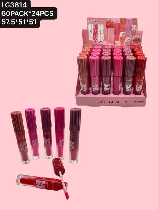 LABIAL LIQUIDO MATTE NUDE 24 PCS LG3614