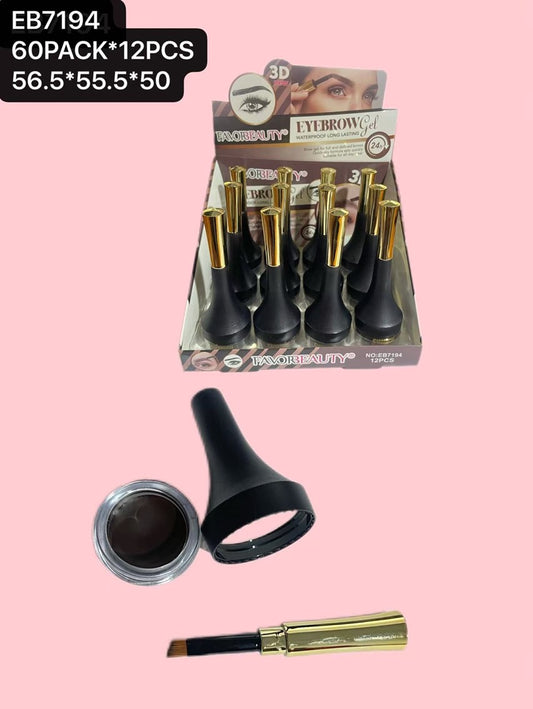 PINCEL DE CEJA EYE BROW GEL 12 PCS EB7194