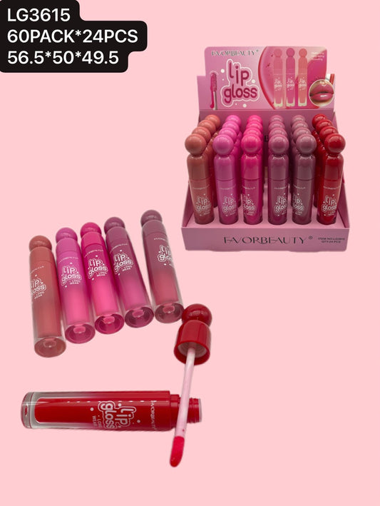 LIP GLOSS MATTE 24 PCS LG3615