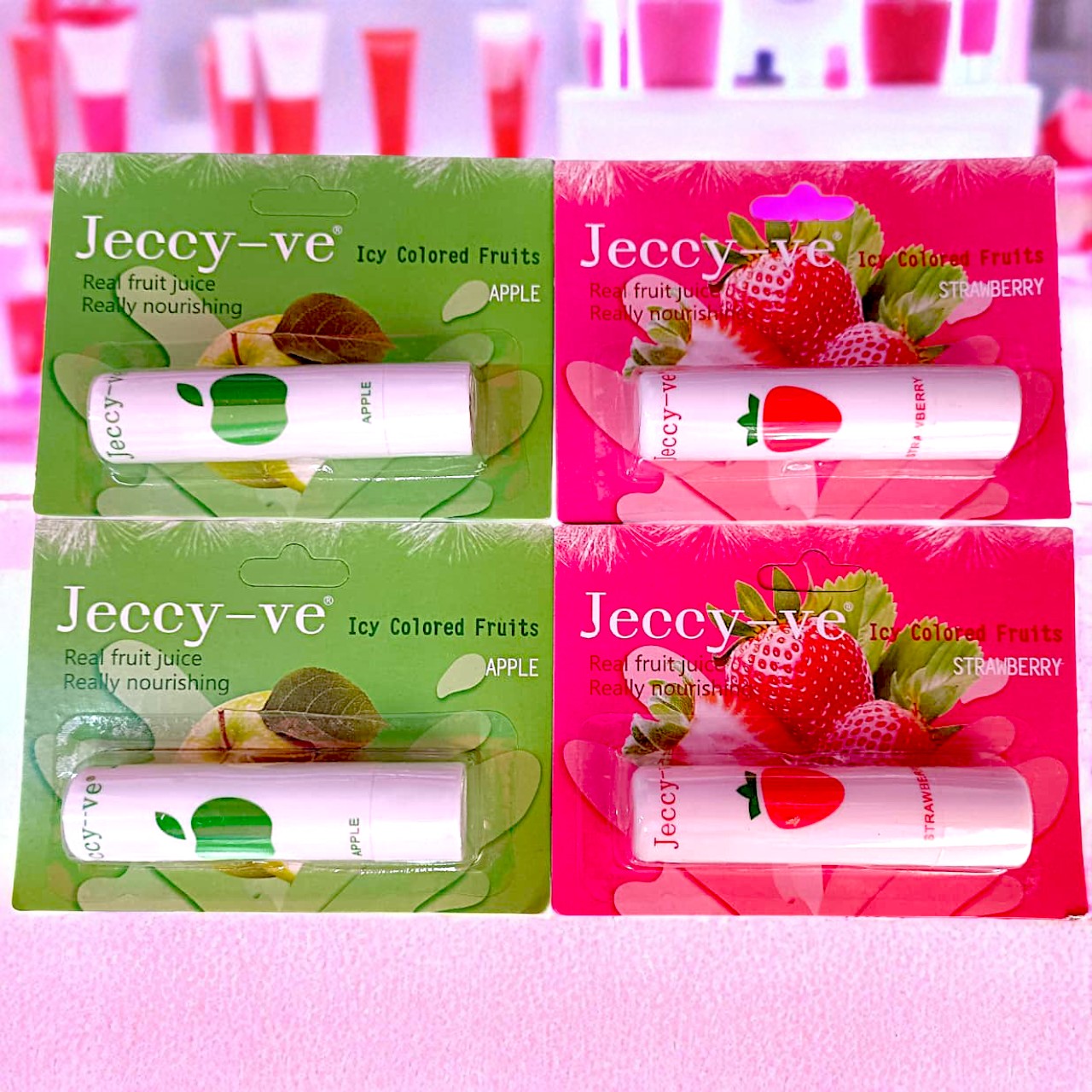 BALSAMOS HIDRATANTE FRUTAS 12PZS 8830