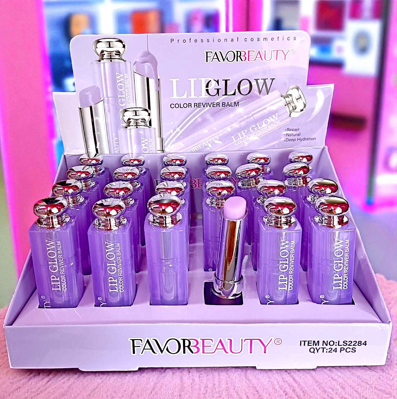 LABIAL MAGICO HIDRATANTE TIPO DIOR 24PZS LS2284