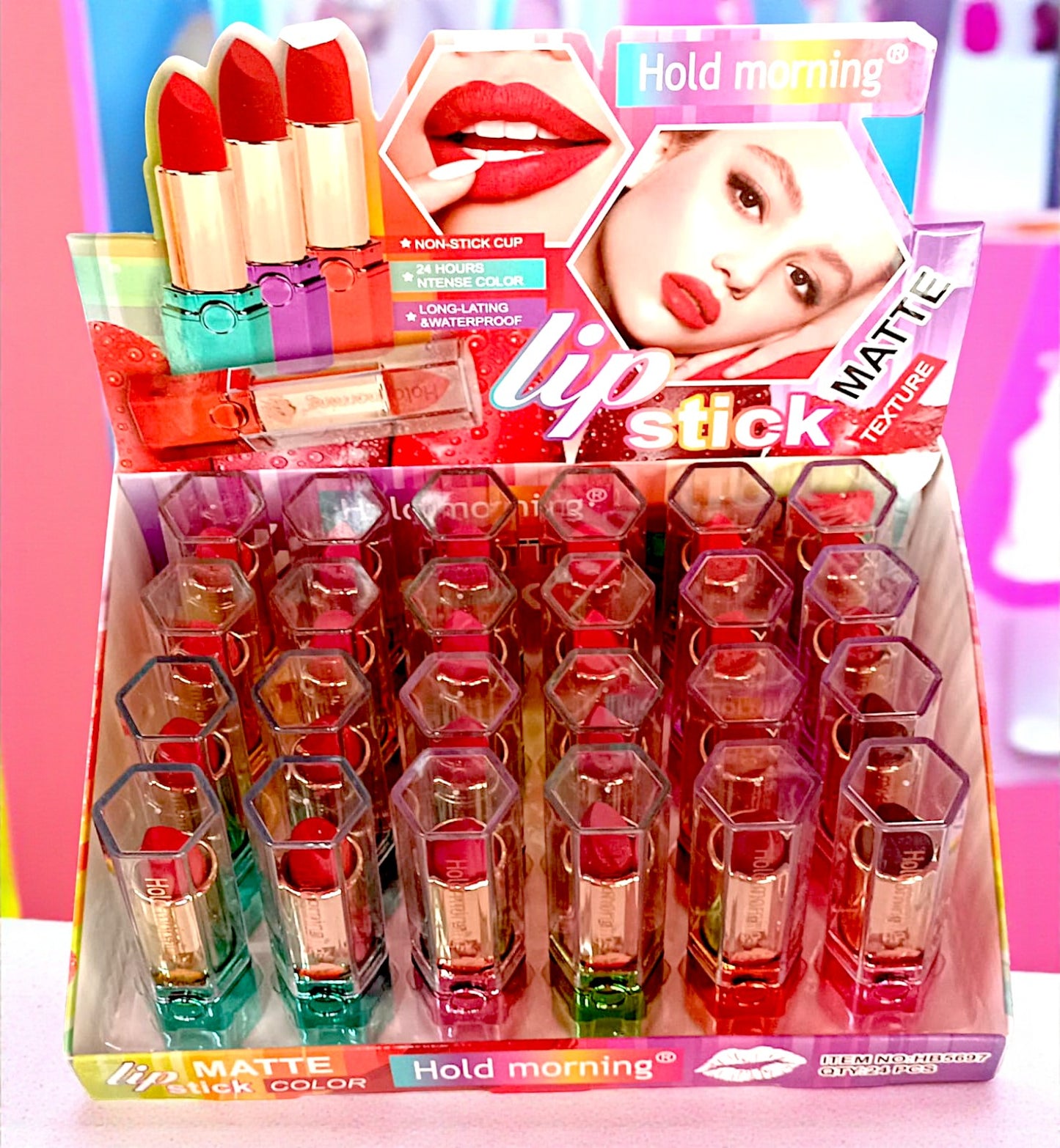 LABIAL MATTE CUTE KAWAI 24PZS HB5697