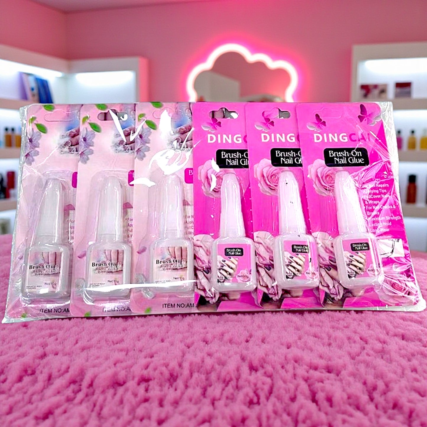 PEGAMENTO PARA UÑAS 12PZS R3691