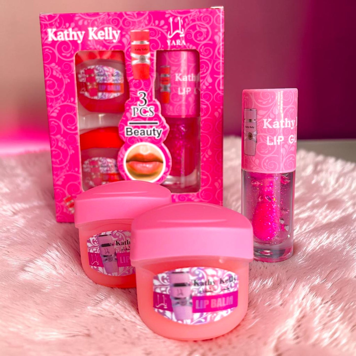 SET BALSAMO Y GLOSS 1 PZ KS90-1