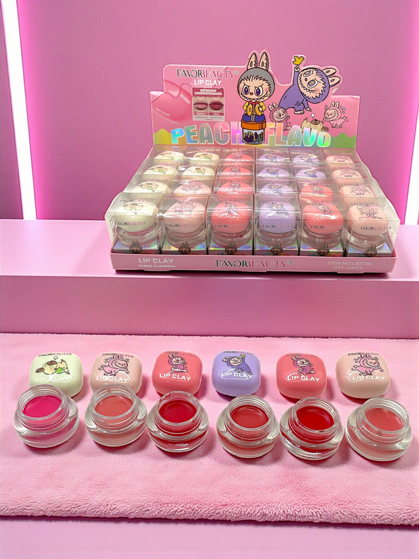 TARRITO DE LABIAL MATTE LABUBU 24 PZ LB3730