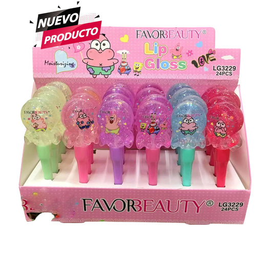 Lip Gloss Patricio 24 PCS LG3229.