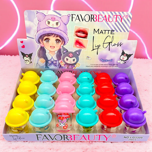 GLOSS SANRIO Y KUROMI 24 PZ LG3309